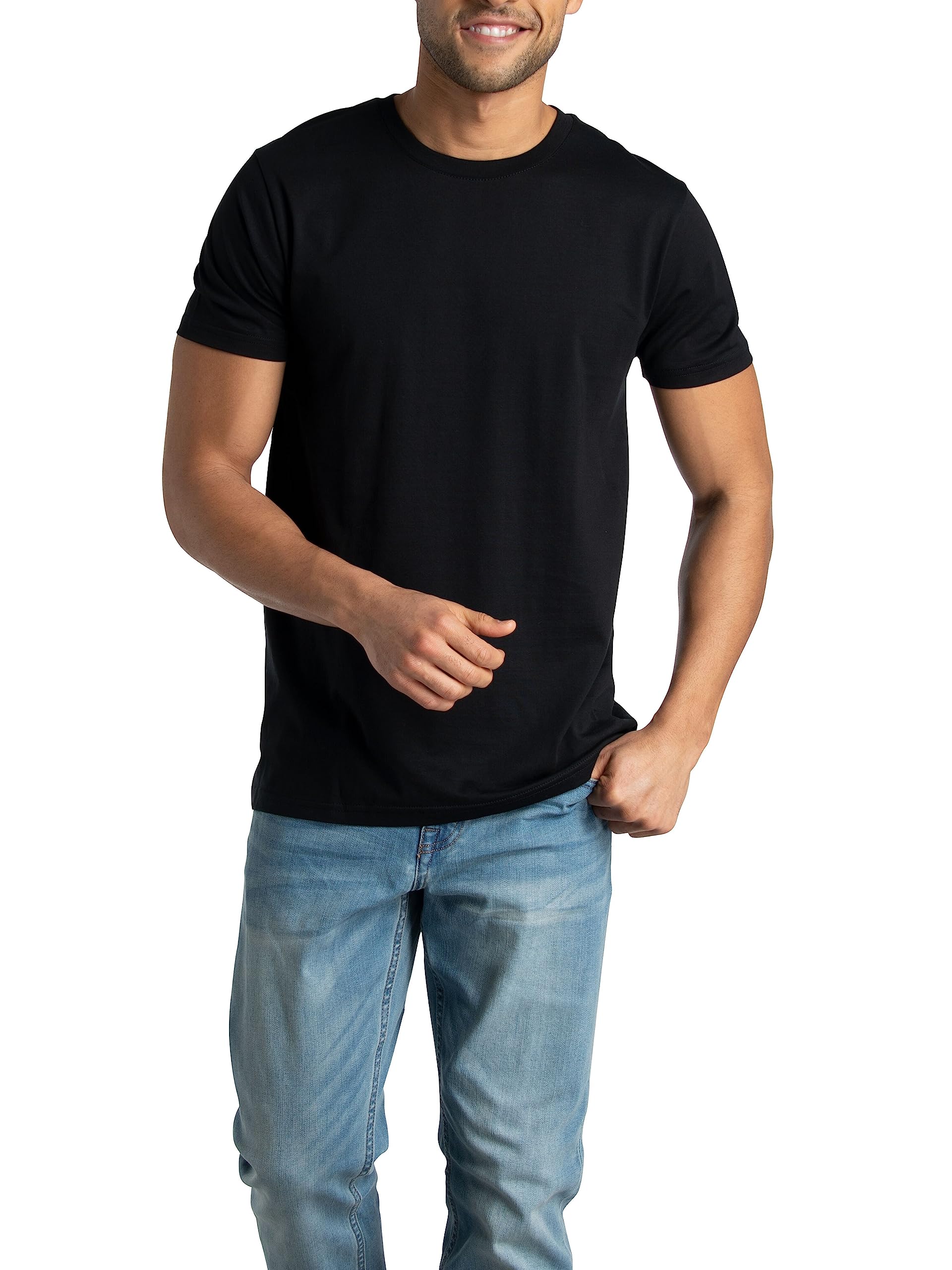 Fruit of the Loom Men's Crafted Comfort Tee, Relaxed & Classic Fit, Sizes S-2x