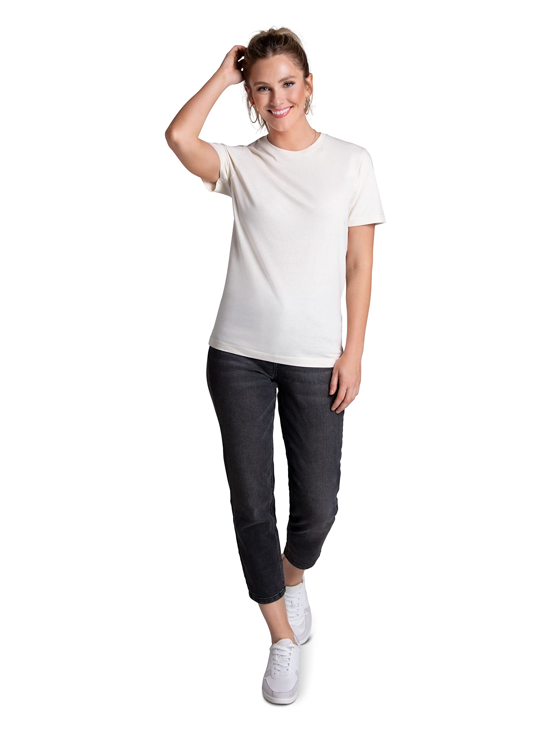 Fruit of the Loom Recover Cotton T-Shirt Made with Sustainable, Low Impact Recycled Fiber