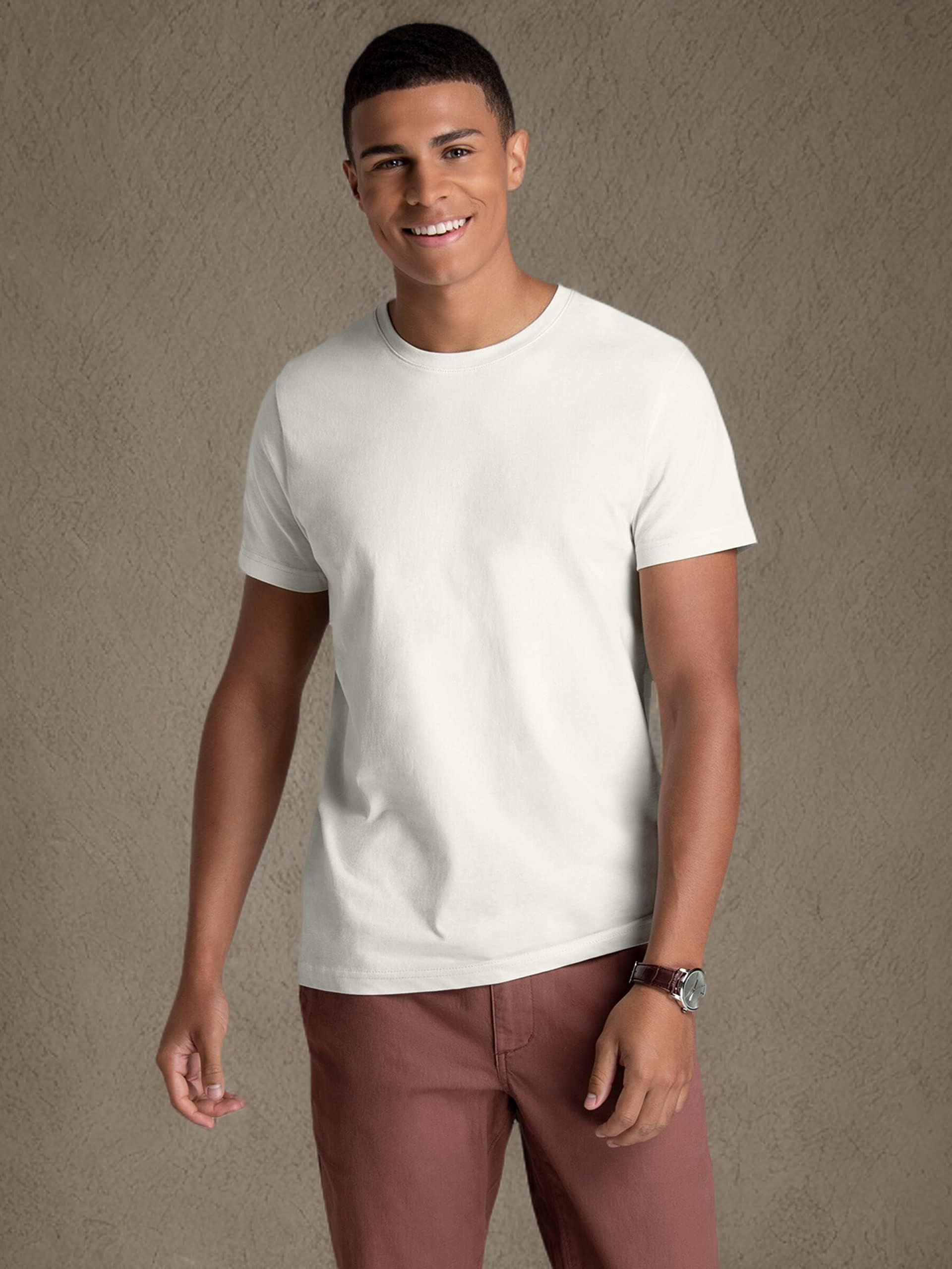 Fruit of the Loom Recover Cotton T-Shirt Made with Sustainable, Low Impact Recycled Fiber