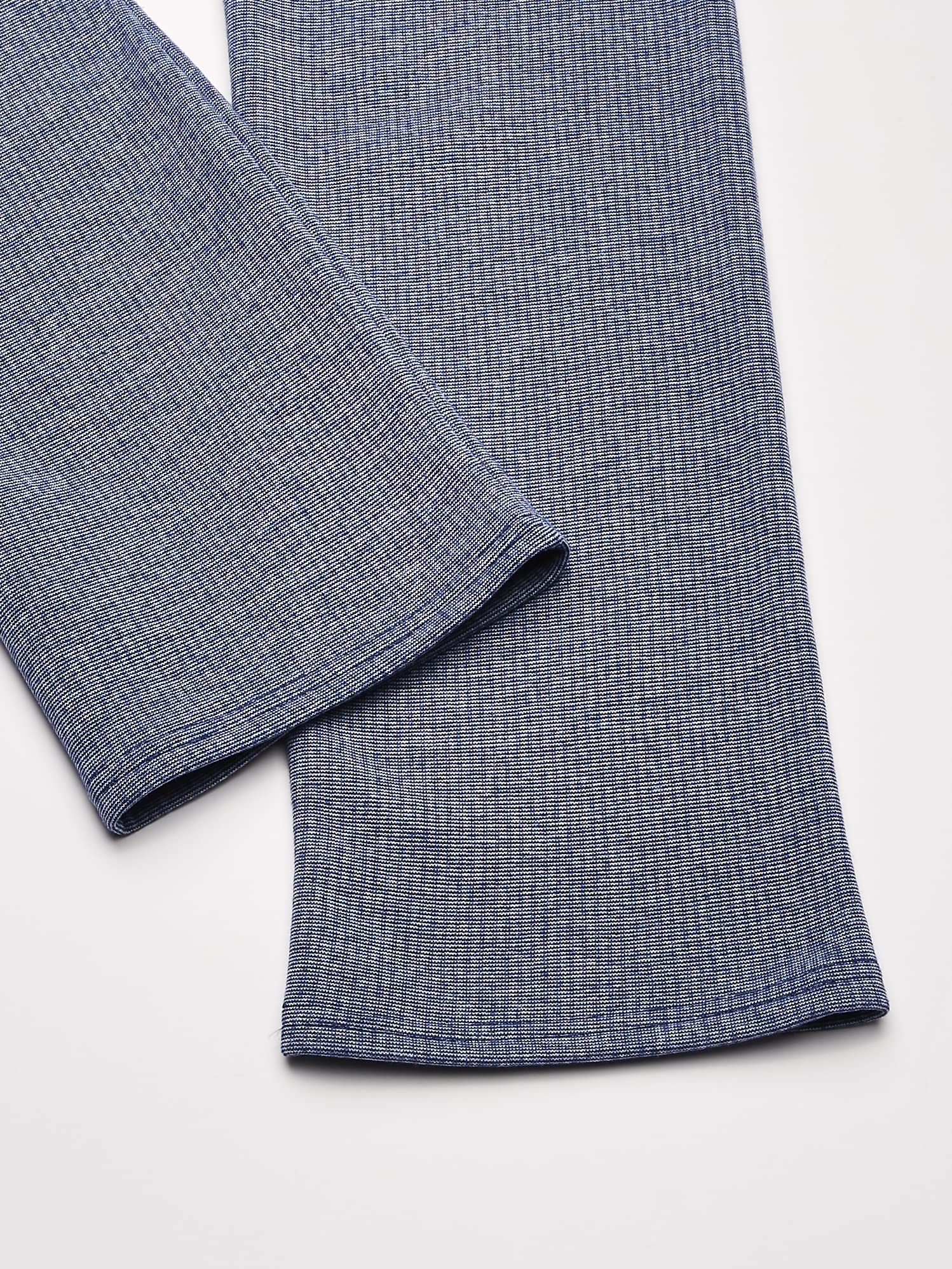Fruit of the Loom Boys' Fleece Sweatshirts, Hoodies, Sweatpants & Joggers, Open Bottom-Navy Stripe, Small