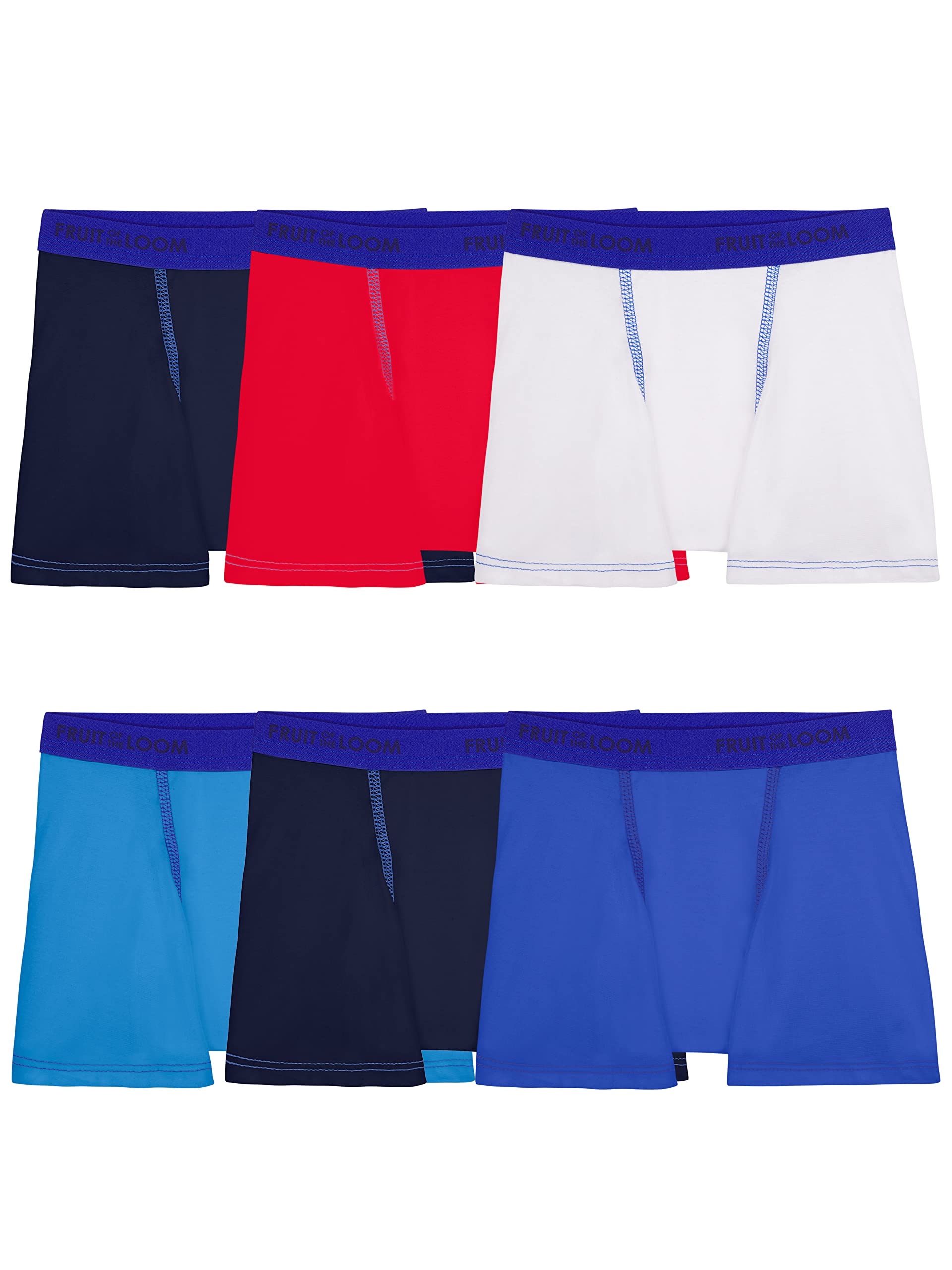 Fruit of the Loom Boys' 360 Stretch Boxer Briefs