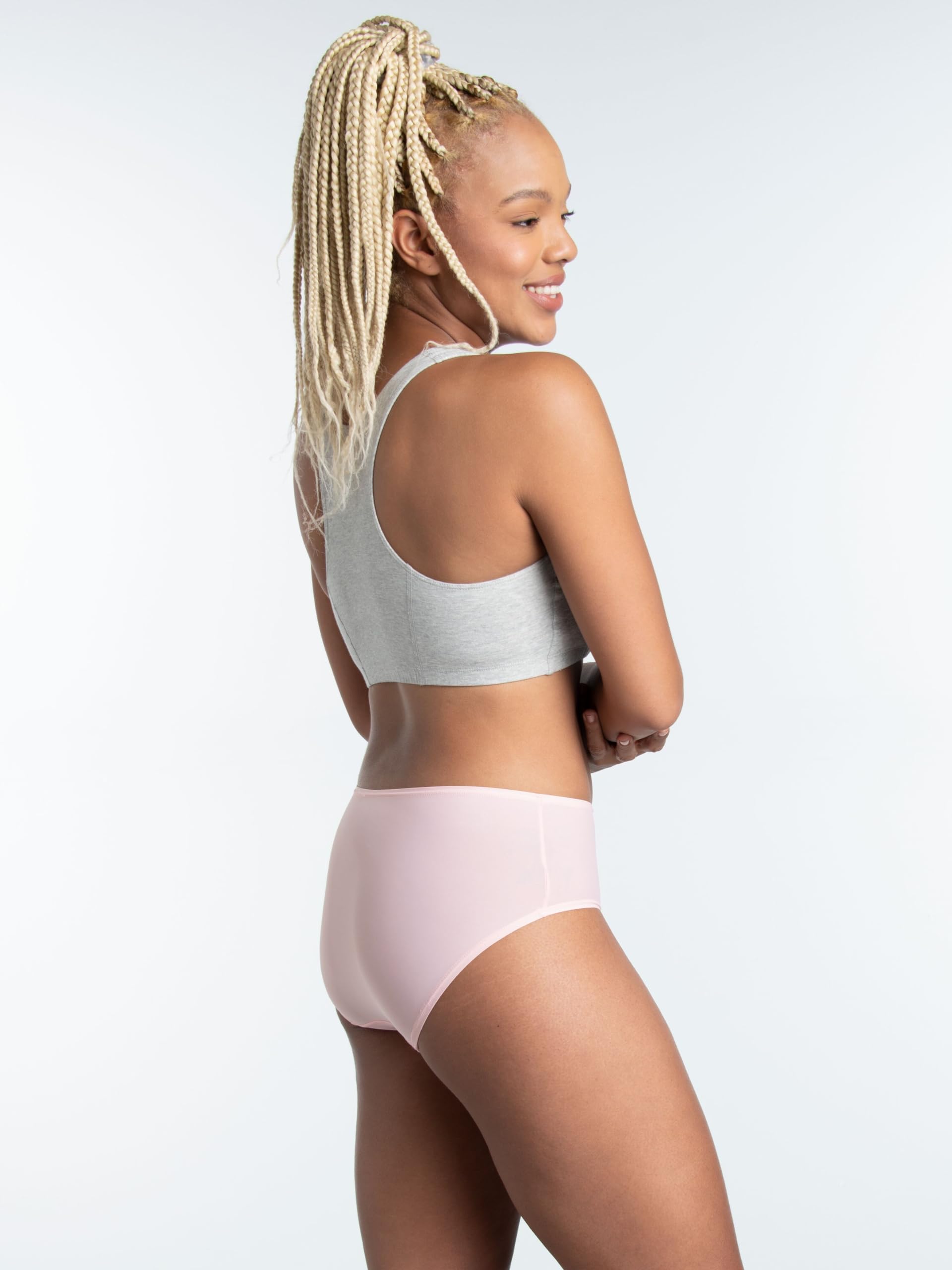 Fruit of the Loom Women's 360 Underwear, High Performance Stretch for Effortless Comfort, Available in Plus Size