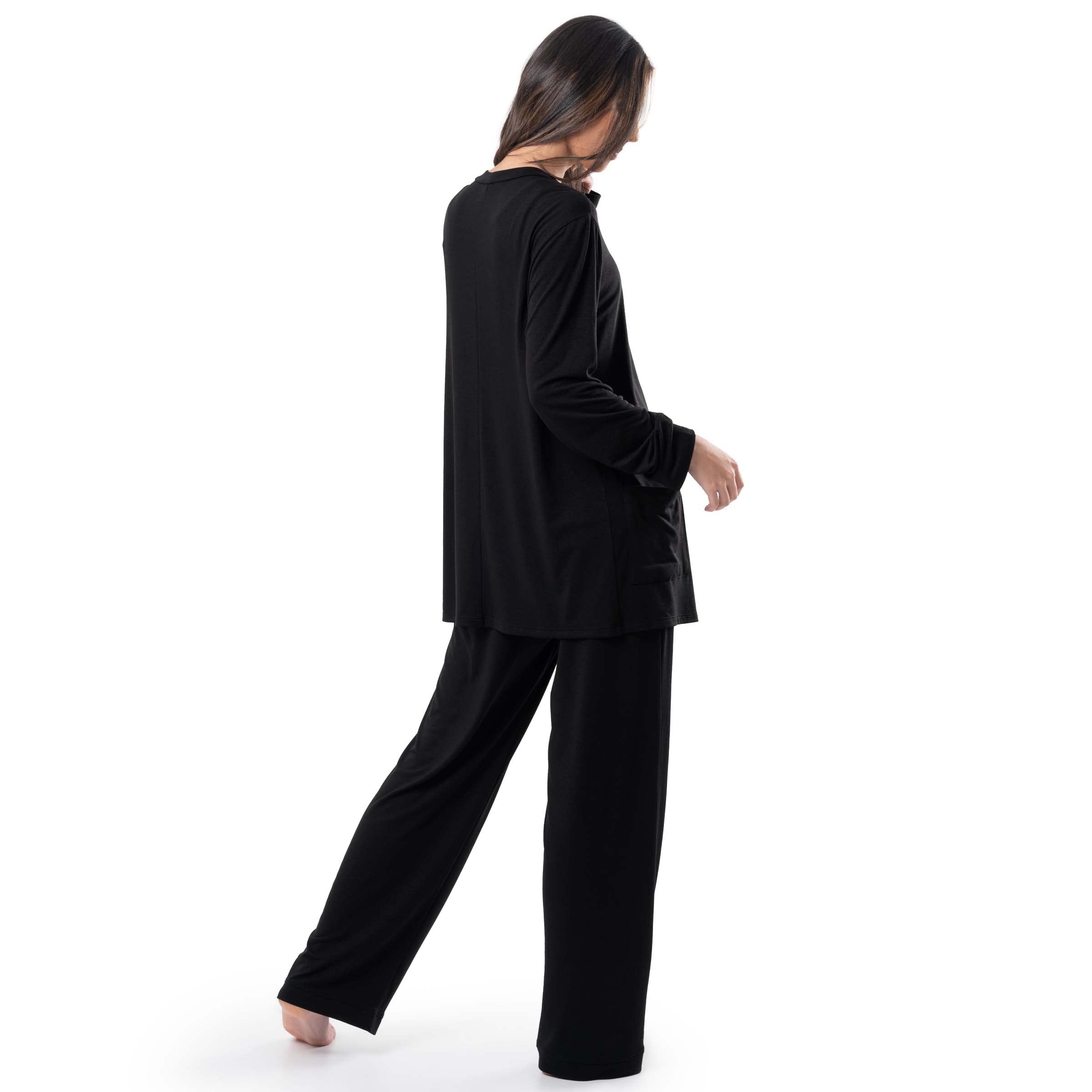 Fruit of the Loom womens Breathable Tank Top, Pant, and Cardigan Sleep Set