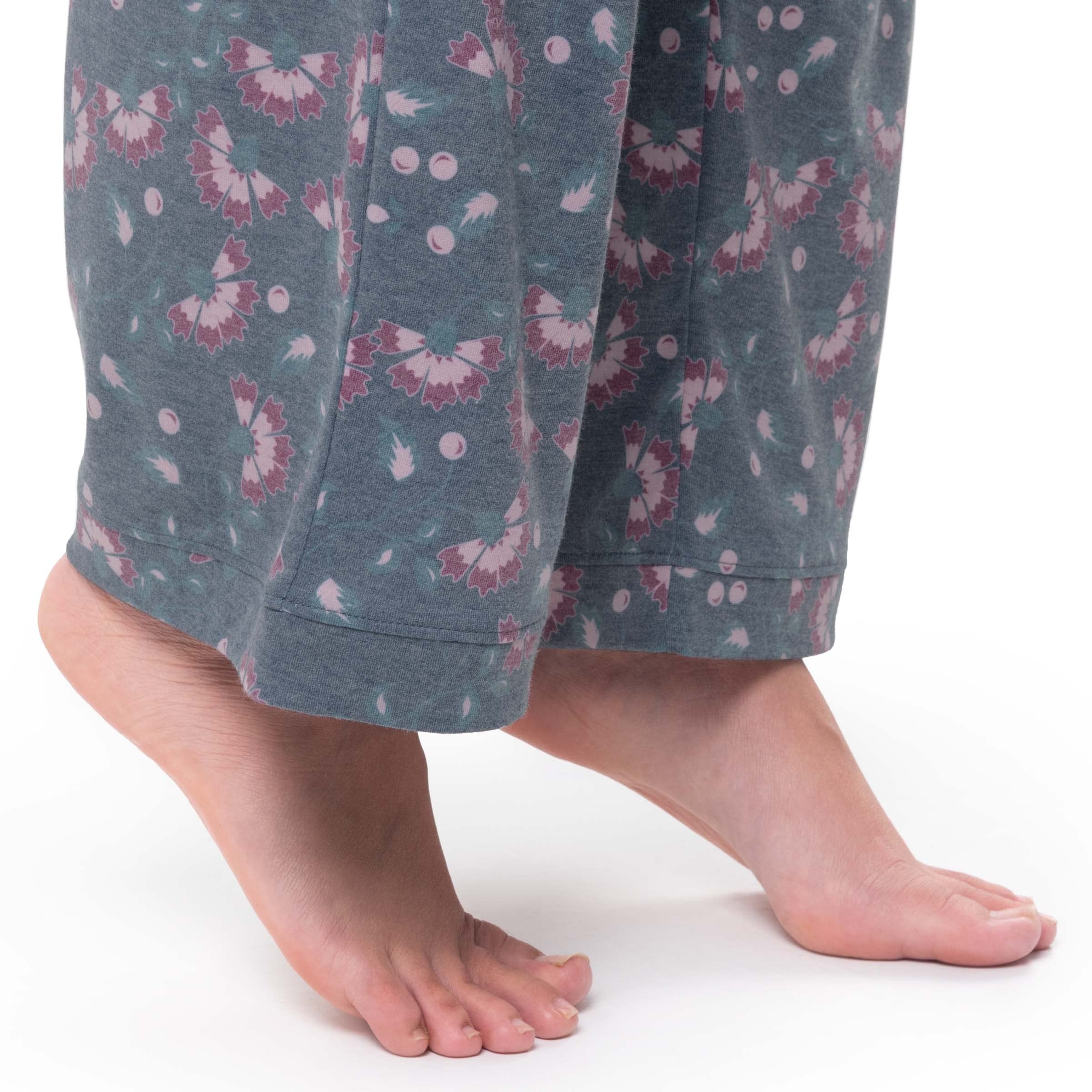 Fruit of the Loom womens Breathable Tank Top, Pant, and Cardigan Sleep Set