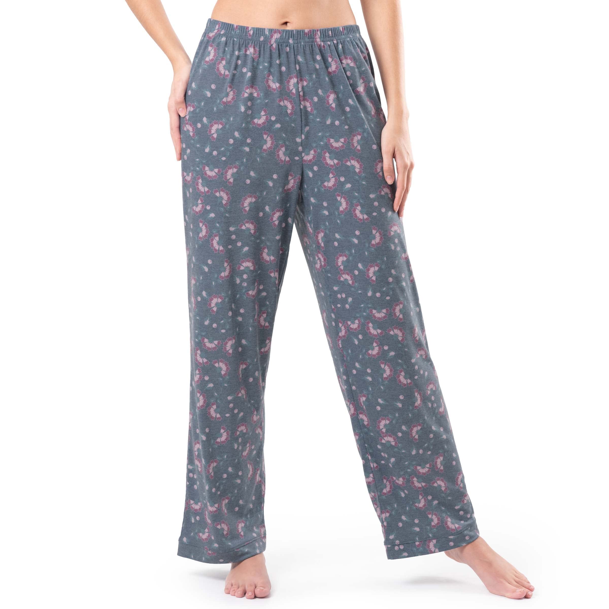 Fruit of the Loom womens Breathable Tank Top, Pant, and Cardigan Sleep Set