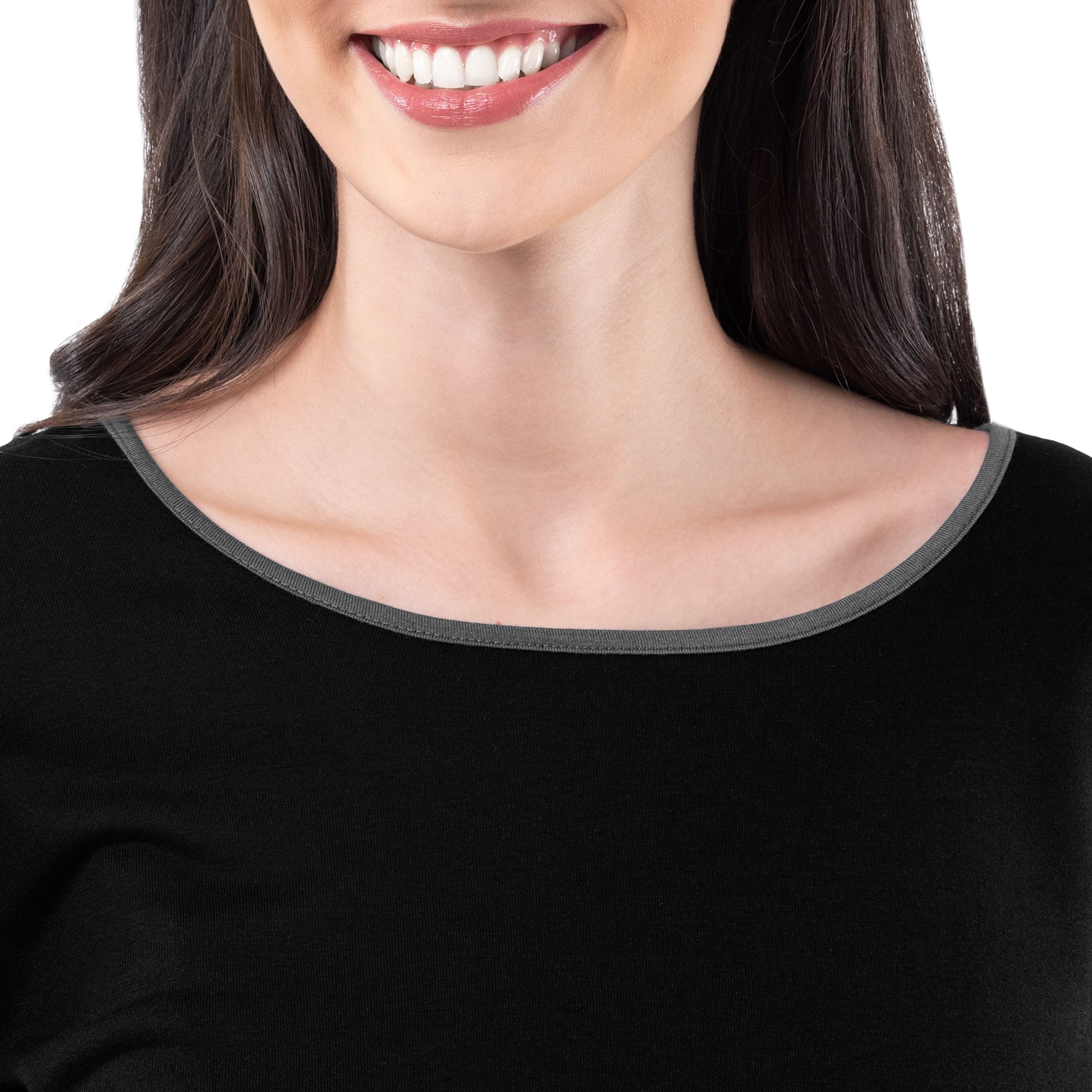 Fruit of the Loom womens Long Sleeve Tee and Pant 2 Piece Sleep Set