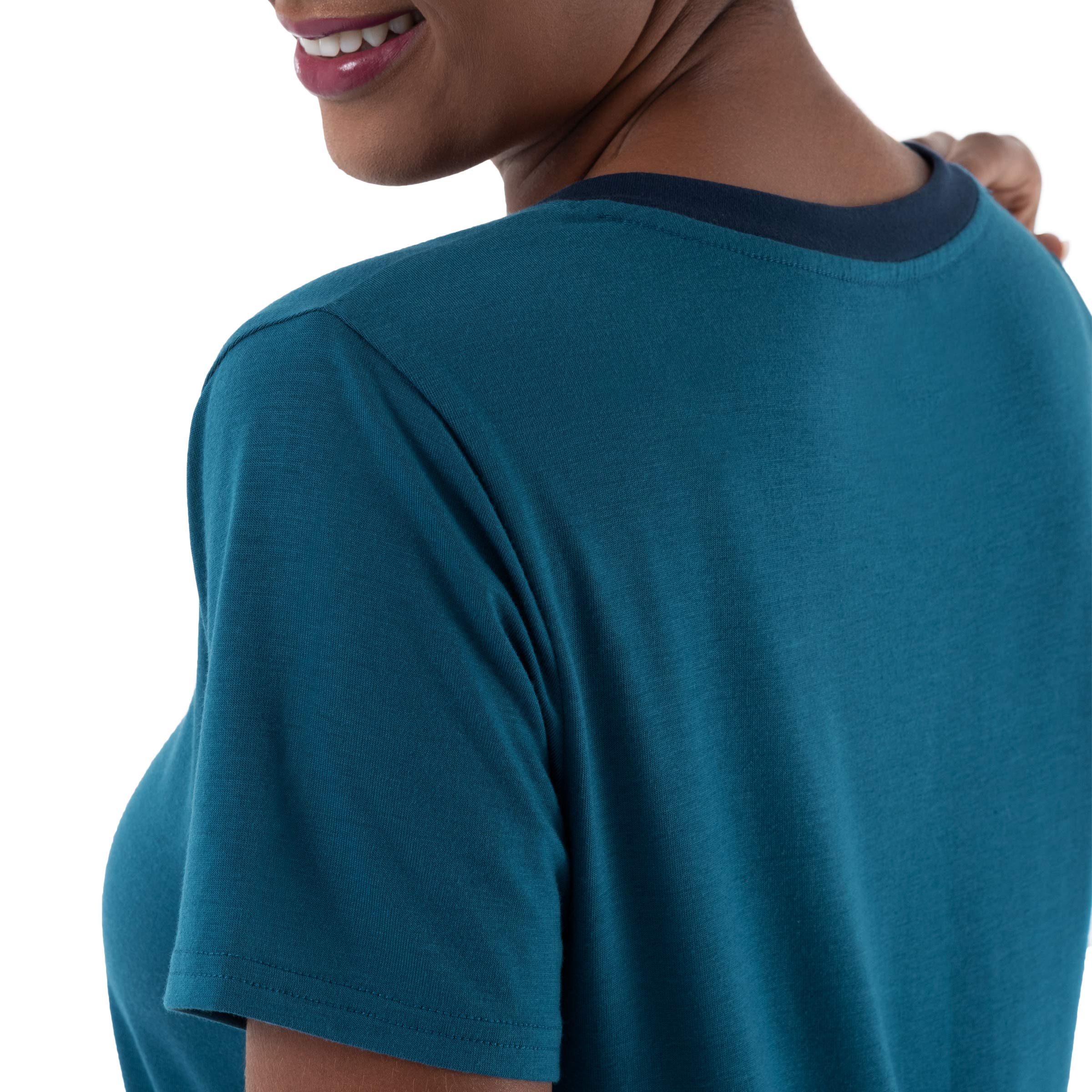 Fruit of the Loom Women's Short Sleeve Tee and Pant 2 Piece Sleep Pajama Set