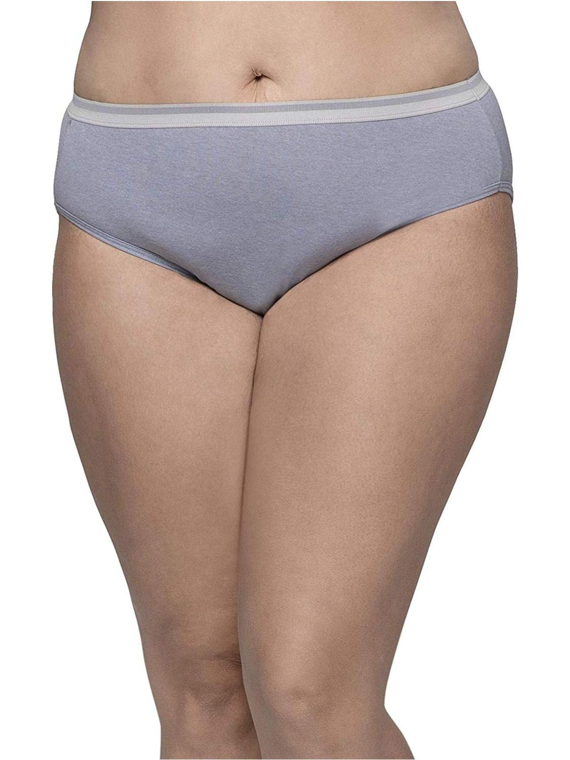 Fruit of the Loom Women's Plus Size Underwear, Fit for Me, Designed to Fit Your Curves