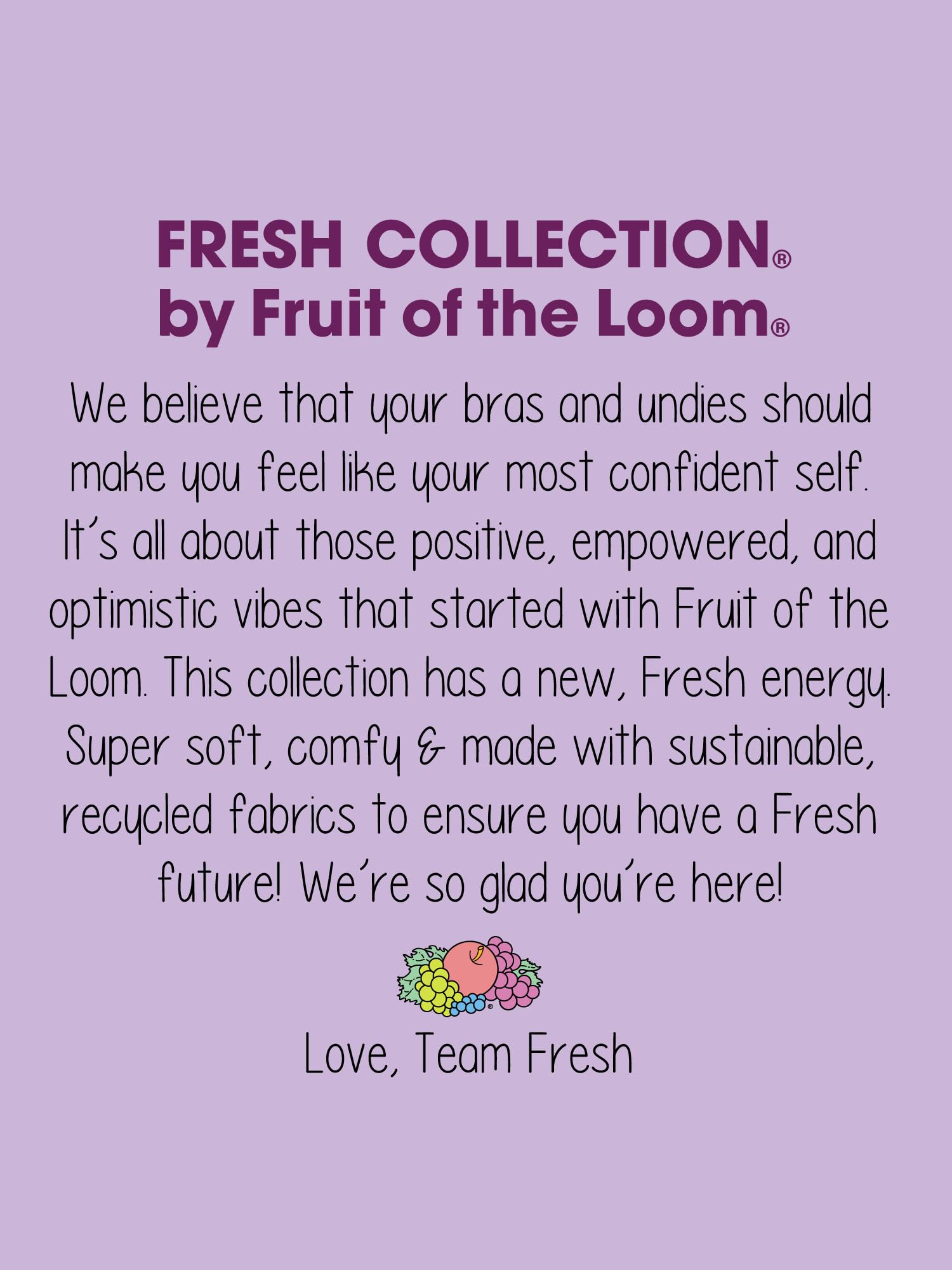 Fruit of the Loom: A Fresh Collection Confidence Booster 2 Pack Women's Seamless Push Up Bras for Lifted Comfort